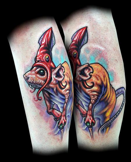 Tattoos - squid hat - 124884